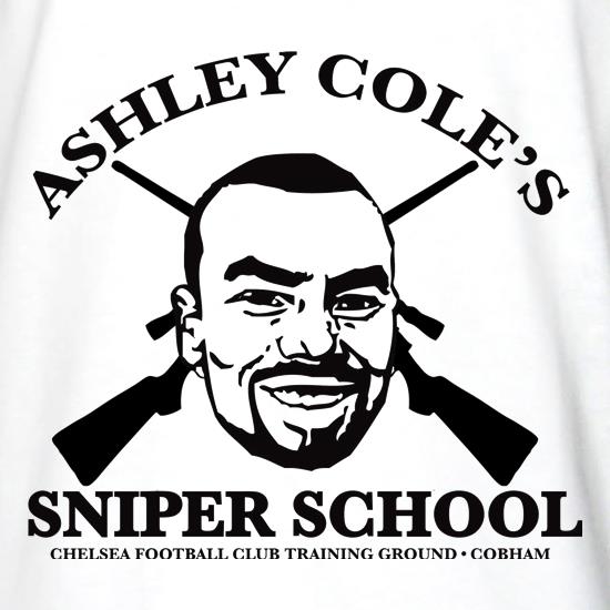 Ashley Coles Sniper School t shirt